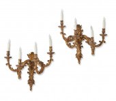 A PAIR OF ITALIAN BAROQUE GILT