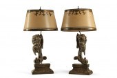 A PAIR OF ITALIAN BAROQUE STYL