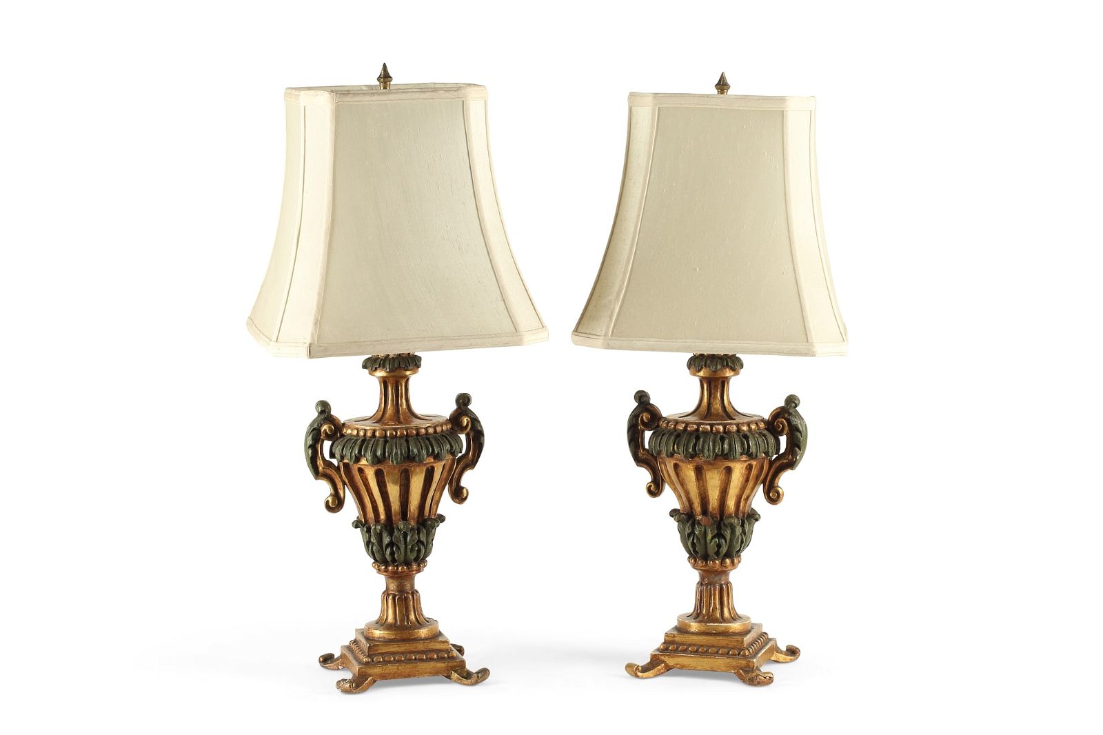 A PAIR OF ITALIAN BAROQUE STYLE