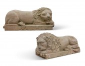 A PAIR OF ITALIAN BAROQUE STYL