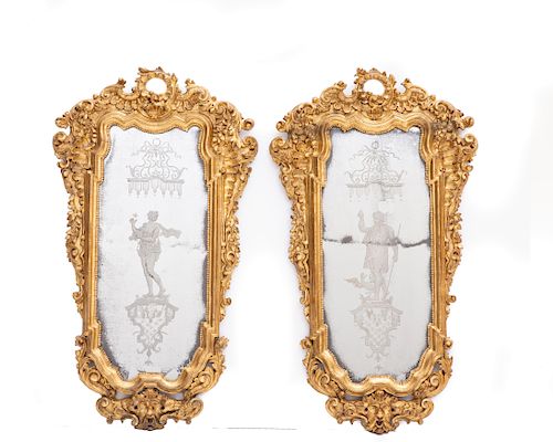 A PAIR OF ITALIAN BAROQUE