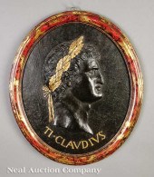 A Pair of Italian Carved and P