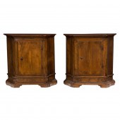 A PAIR OF ITALIAN CREDENZINI,
