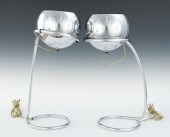 A Pair of Italian Design Chrom