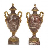 A Pair of Italian Gilt Bronze