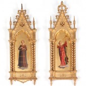 A Pair of Italian Giltwood Pai