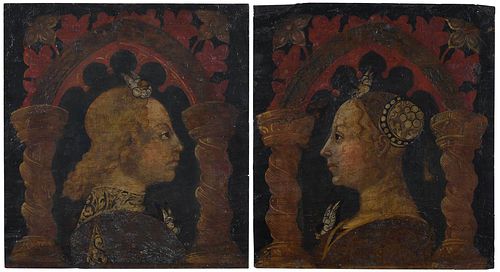 A PAIR OF ITALIAN LOMBARDY SCHOOL