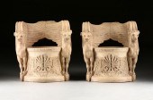 A PAIR OF ITALIAN MANIFATTURA