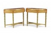 A PAIR OF ITALIAN NEOCLASSICAL