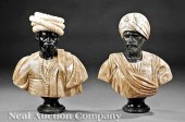 A Pair of Italian Onyx and Mar