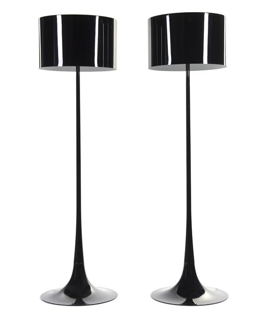 A Pair of Italian Painted Metal