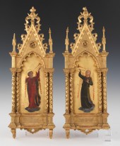 A Pair of Italian Paintings of