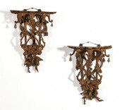 A PAIR OF ITALIAN ROCOCO WALL