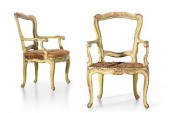 A PAIR OF ITALIAN ROCOCO STYLE