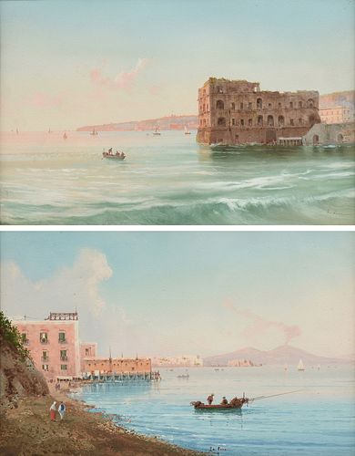 A PAIR OF ITALIAN SCHOOL PAINTINGS,