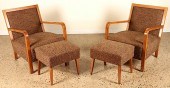 A PAIR OF ITALIAN WALNUT OPEN