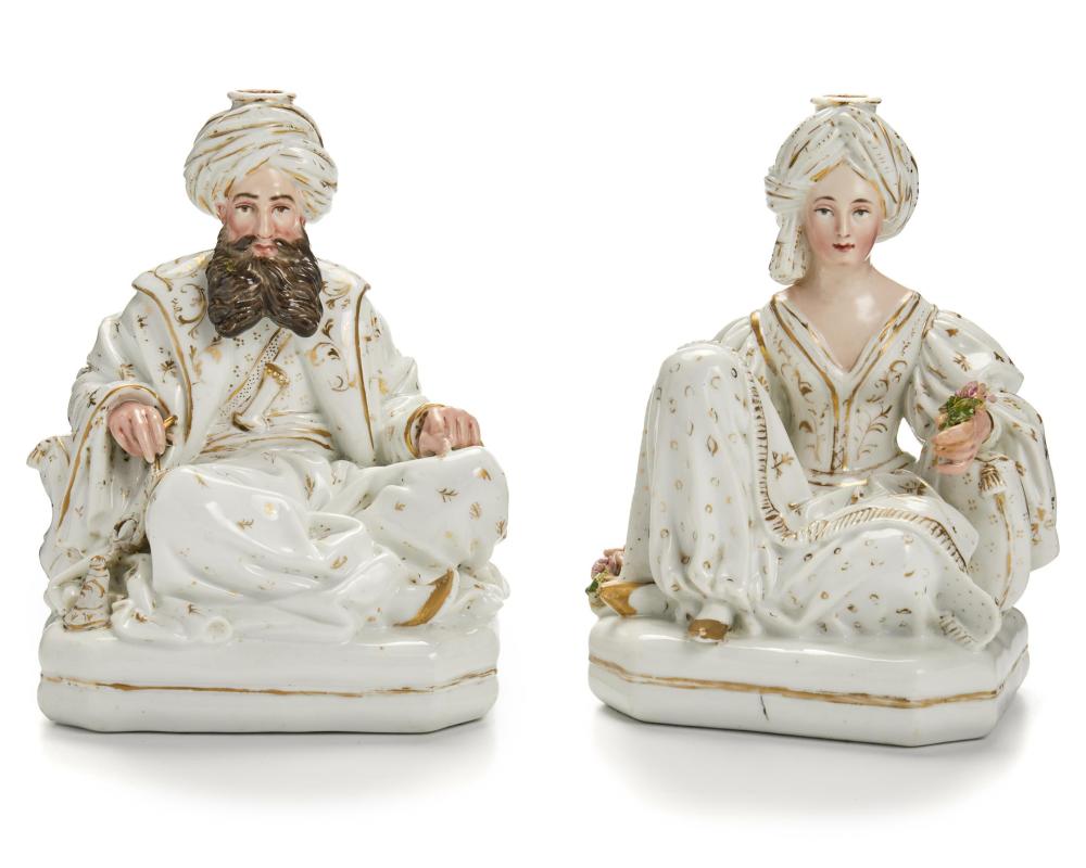 A PAIR OF JACOB PETIT PORCELAIN