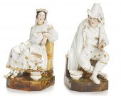A PAIR OF JACOB PETIT PORCELAI