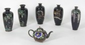 A pair of Japanese cloisonn? b