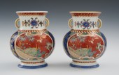A Pair of Japanese Imari Porce