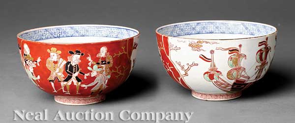 A Pair of Japanese Imari