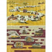 A Pair of Japanese Paintings o