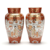 A PAIR OF JAPANESE PORCELAIN K