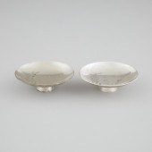 A Pair of Japanese Silver 'Muk