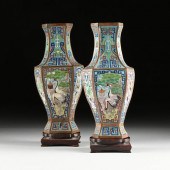 A PAIR OF JAPANESE TURQUOISE G