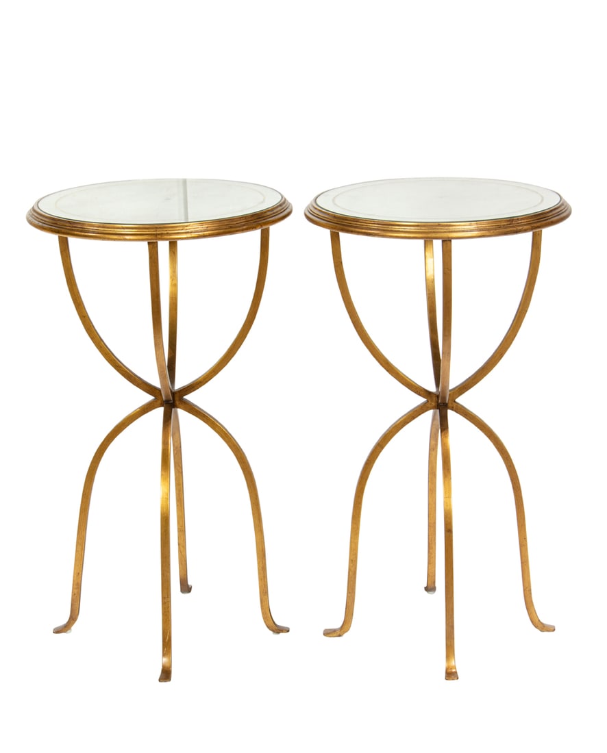 A PAIR OF JONATHAN CHARLES GILT