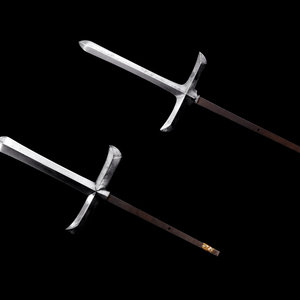 A Pair of Jumonji Yari the first