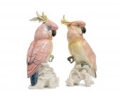 A PAIR OF KARL ENS PORCELAIN C