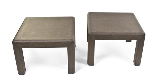 *A Pair of Karl Springer Emu