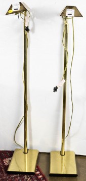 A PAIR OF KOCH AND LOWRY BRASS