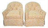 A PAIR OF KRAVET FURNITURE UPH