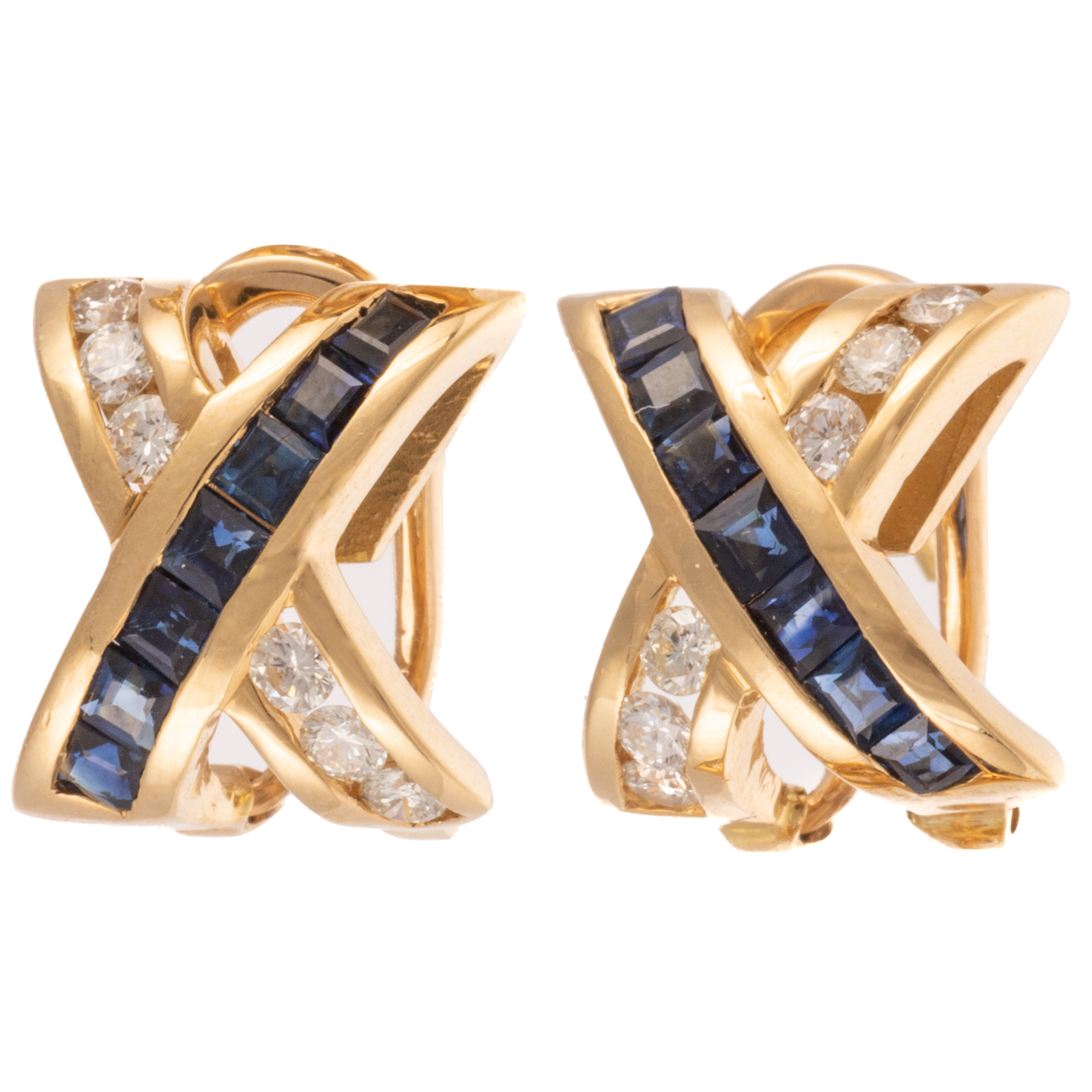 A PAIR OF KURT GUTMANN DIAMOND &