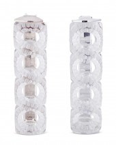 A PAIR OF LALIQUE "AURIAC" GLA