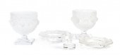 *A Pair of Lalique Molded and