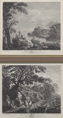 A Pair of Landscape Engravings in