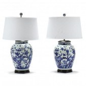 A PAIR OF LARGE CHINESE PORCEL