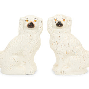A Pair of Large Staffordshire