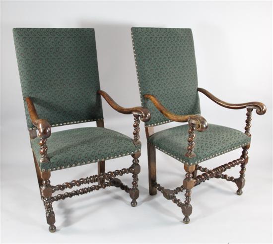 A pair of late 17th century