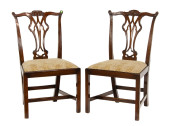 A PAIR OF LATE GEORGIAN CHIPPE