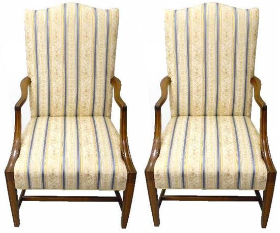 A pair of Lolling chairs 