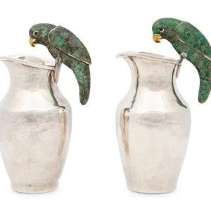 A Pair of Los Castillo Silver