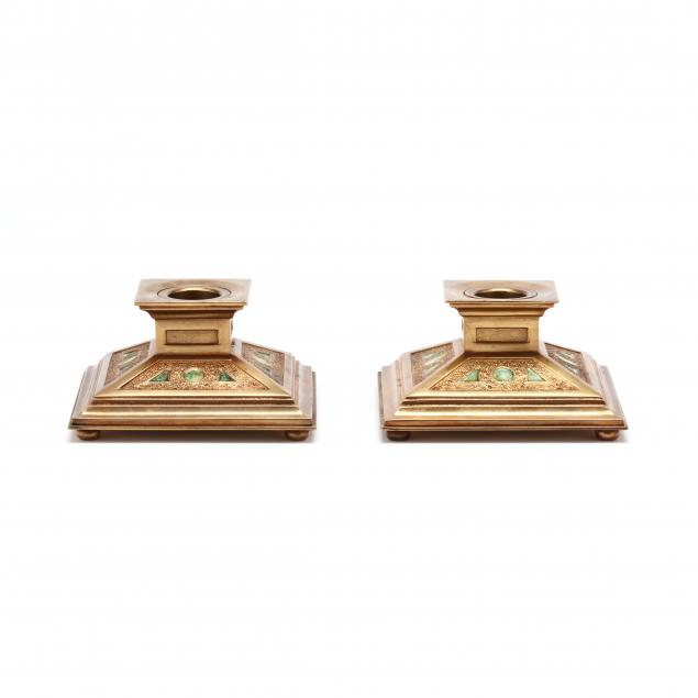A PAIR OF LOUIS C. TIFFANY FURNACES