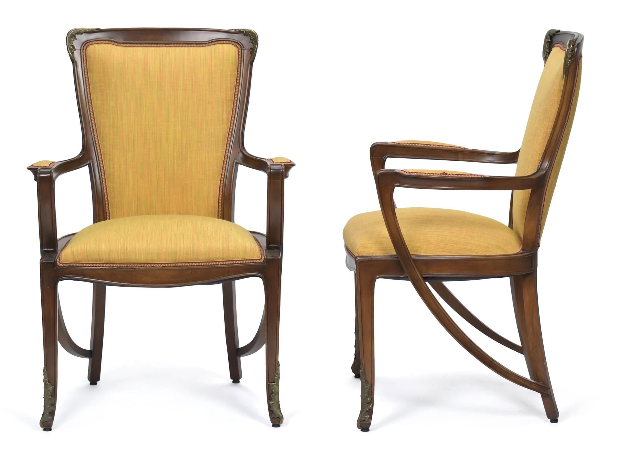 A PAIR OF LOUIS MAJORELLE FRENCH