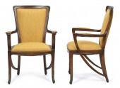 A PAIR OF LOUIS MAJORELLE FREN