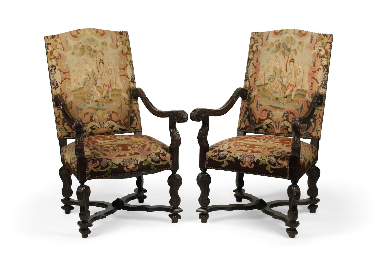 A PAIR OF LOUIS XIV STYLE