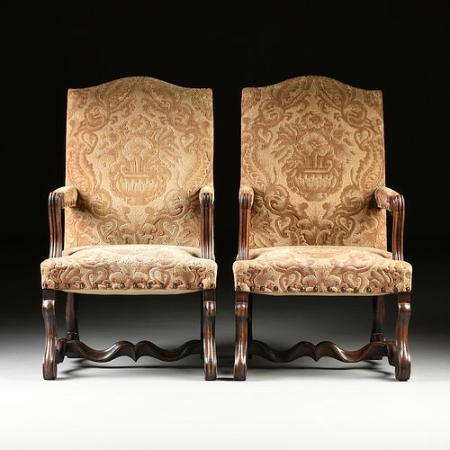 A PAIR OF LOUIS XIV STYLE CUT